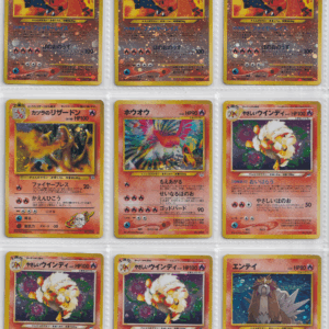 1341_Pokemon card Japanese Vintage Old back Holo Collection_bulk set