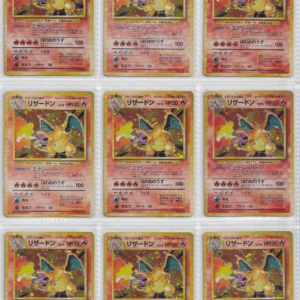 36_Pokemon card Japanese Vintage Old Back Holo Collection Charizard set