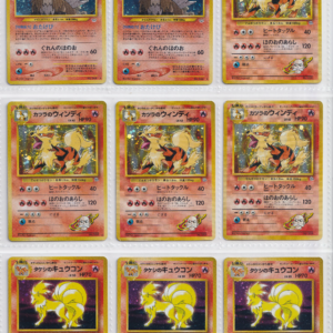 522_LP_Pokemon card Japanese Vintage Old back Holo Collection_bulk set_FRN_102