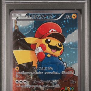 【PSA 9】Mario Pikachu 294/XY-P Promo 2016 Japanese Pokemon Card Special Box_110429718