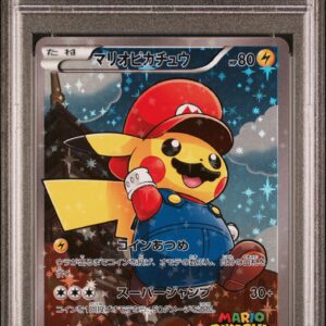 【PSA 9】Mario Pikachu 294/XY-P Promo 2016 Japanese Pokemon Card Special Box_91647222