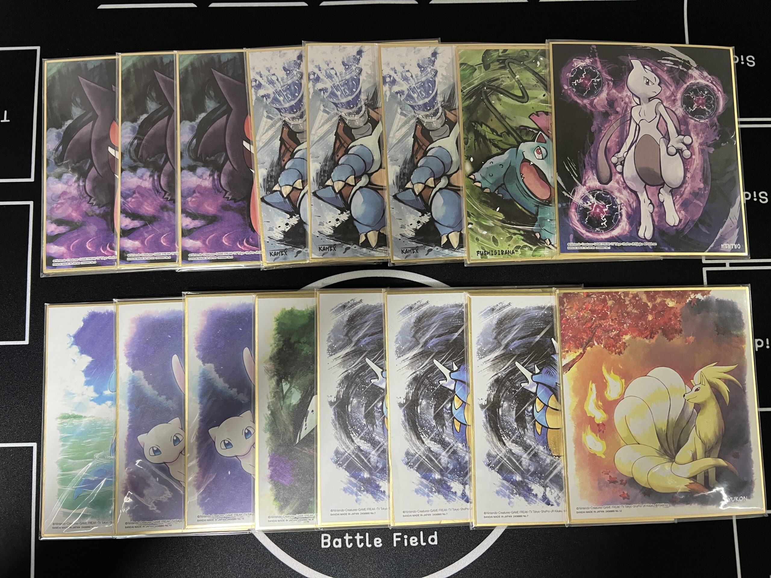 179_Pokemon Shikishi Art_bulk set (FRN_8)
