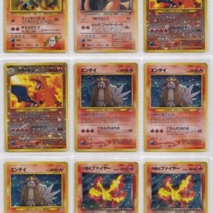 (462_Mint-NM)_(432_NM-LP)_(140_Under LP)_Pokemon card Japanese Vintage Old back Holo Collection_bulk set